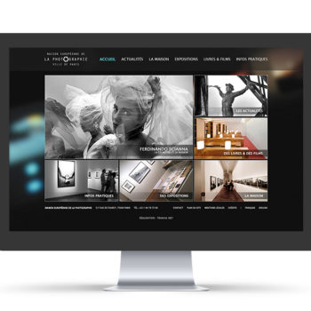 Webdesign site internet – Maison Européenne de la Photographie